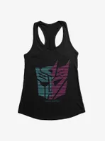 Transformers Autobot Decepticon Split Icon Womens T-Shirt