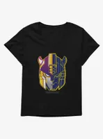Transformers Bumblebee Head Icon Womens T-Shirt Plus