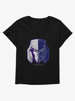 Transformers Megatron Head Icon Womens T-Shirt Plus