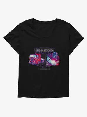 Transformers More Than Meets The Eye Womens T-Shirt Plus