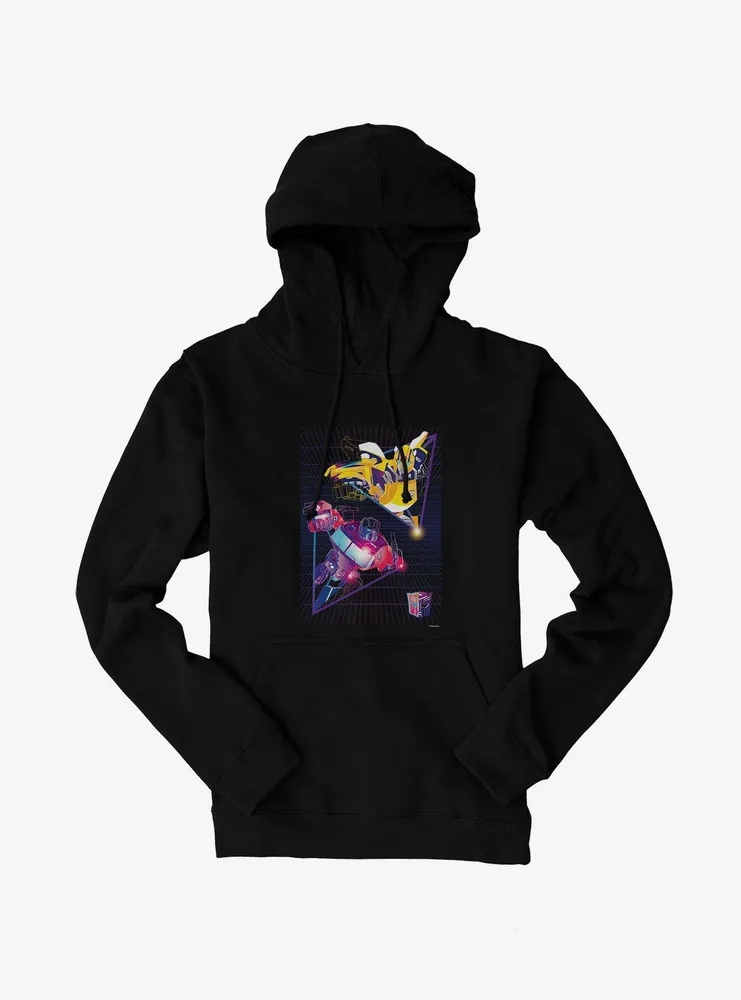 Transformers Autobots Vs Decepticons Grid Hoodie