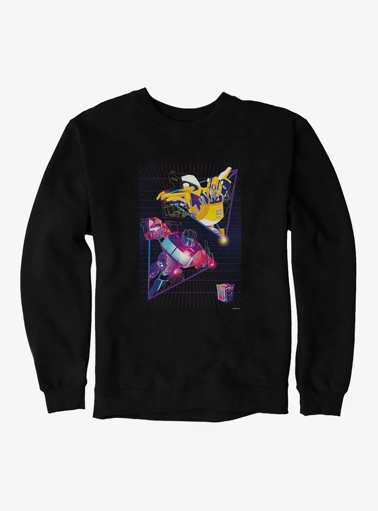 Transformers Autobots Vs Decepticons Grid Sweatshirt