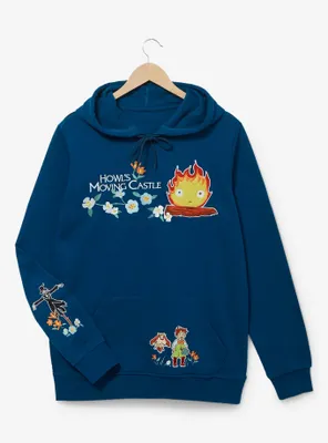 Studio Ghibli Howl's Moving Castle Calcifer Hoodie - BoxLunch Exclusive