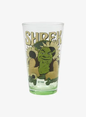 Shrek Sunflower Shrek Portrait Pint Glass