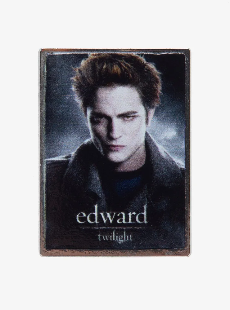 The Twilight Saga Edward Poster Enamel Pin - BoxLunch Exclusive