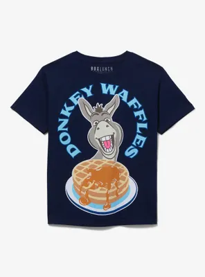 Shrek Donkey & Waffles Youth T-Shirt - BoxLunch Exclusive