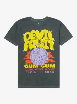 One Piece Gum-Gum Devil Fruit T-Shirt - BoxLunch Exclusive