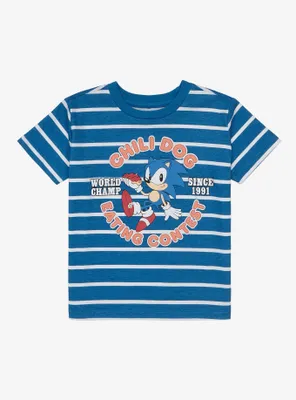 Sonic the Hedgehog Chili Dog Eating Contest Toddler T-Shirt - BoxLunch Exclusive