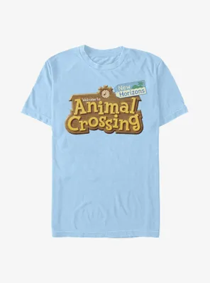 Nintendo Animal Crossing New Horizons Logo Color T-Shirt