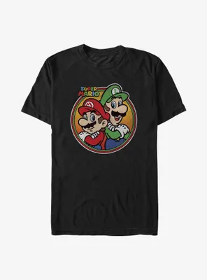 Nintendo Super Mario Bros and Luigi T-Shirt