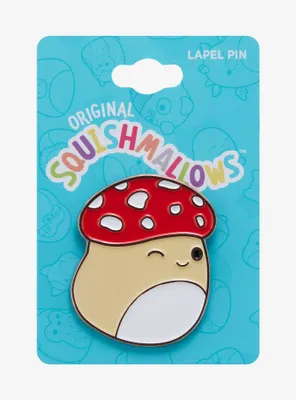 Squishmallows Malcolm the Mushroom Enamel Pin - BoxLunch Exclusive