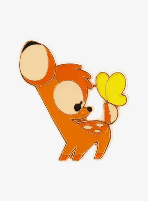 Loungefly Disney Bambi & Butterfly Enamel Pin - BoxLunch Exclusive 
