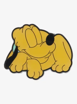 Loungefly Disney Sleeping Pluto Enamel Pin - BoxLunch Exclusive