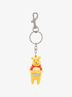 Loungefly Disney Winnie the Pooh Hunny Pot Pooh Bear Keychain - BoxLunch Exclusive 