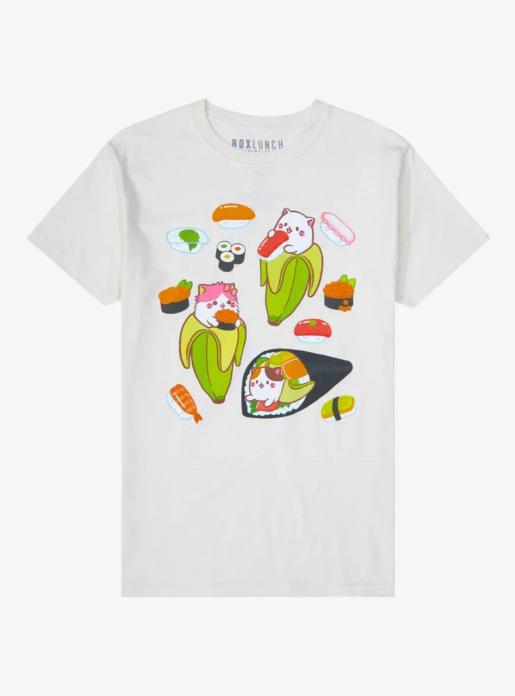 Bananya Sushi Icons Women's T- Shirt - BoxLunch Exclusive