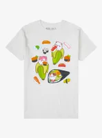 Bananya Sushi Icons Women's T- Shirt - BoxLunch Exclusive