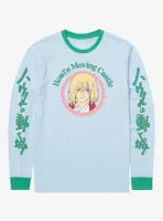 Studio Ghibli Howl's Moving Castle Circular Howl Portrait Long Sleeve T-Shirt - BoxLunch Exclusive