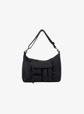 Doughnut Metanoia the Actualise Black Crossbody Messenger Bag