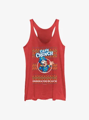 Cap'n Crunch Crunch-a-tize Ugly Holiday Womens Tank