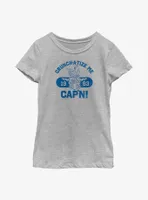 Cap'n Crunch Cap Collegiate Youth Girls T-Shirt