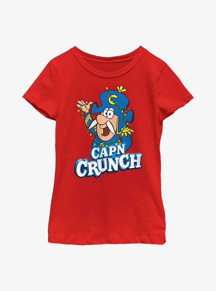 Cap'n Crunch  Light Wrap Youth Girls T-Shirt