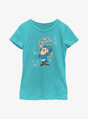 Cap'n Crunch Snowflake Youth Girls T-Shirt