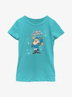 Cap'n Crunch Snowflake Youth Girls T-Shirt