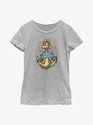 Cap'n Crunch Vintage Anchor Youth Girls T-Shirt