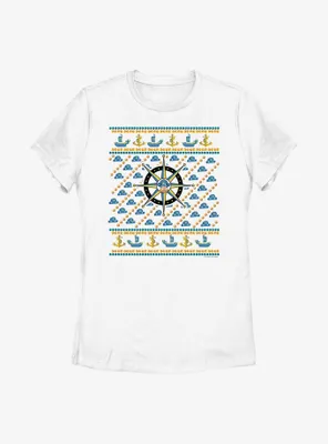 Cap'n Crunch Ugly Holiday Nautical Womens T-Shirt