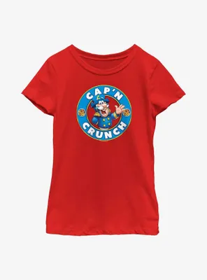 Cap'n Crunch Cap Logo Youth Girls T-Shirt