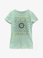 Cap'n Crunch Ugly Holiday Nautical Youth Girls T-Shirt