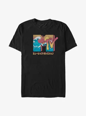 MTV Wave Logo Japanese T-Shirt