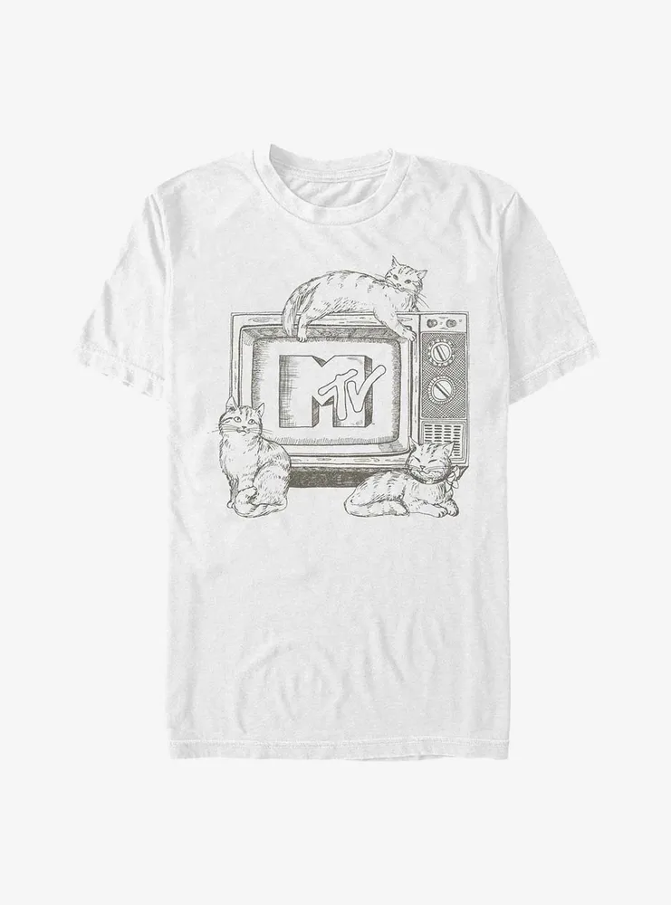 MTV Meow TV Logo T-Shirt