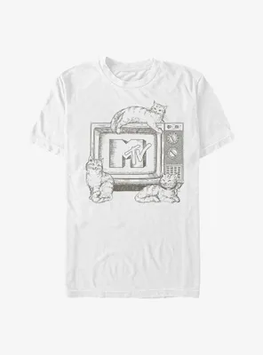 MTV Meow TV Logo T-Shirt