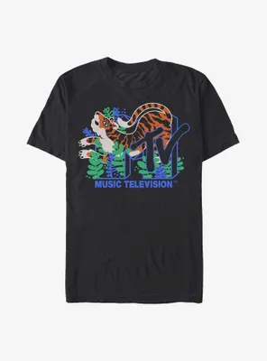 MTV Paperback Tiger Logo T-Shirt