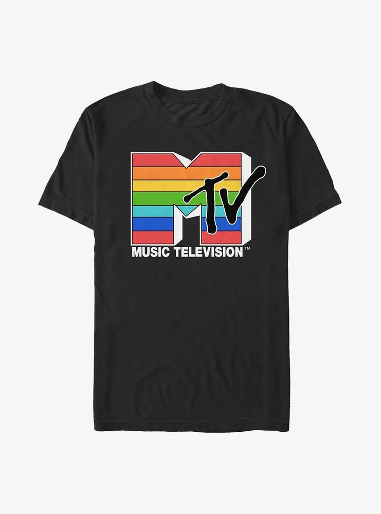 MTV Rainbow Logo T-Shirt