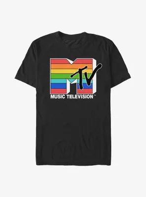 MTV Rainbow Logo T-Shirt