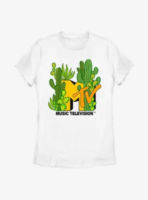 MTV Cacti Galore Logo Womens T-Shirt