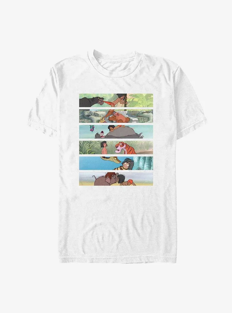 Disney The Jungle Book Mowgli Movie Scenes T-Shirt