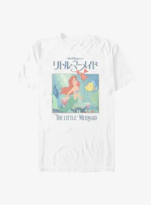 Disney The Little Mermaid Japanese Poster T-Shirt