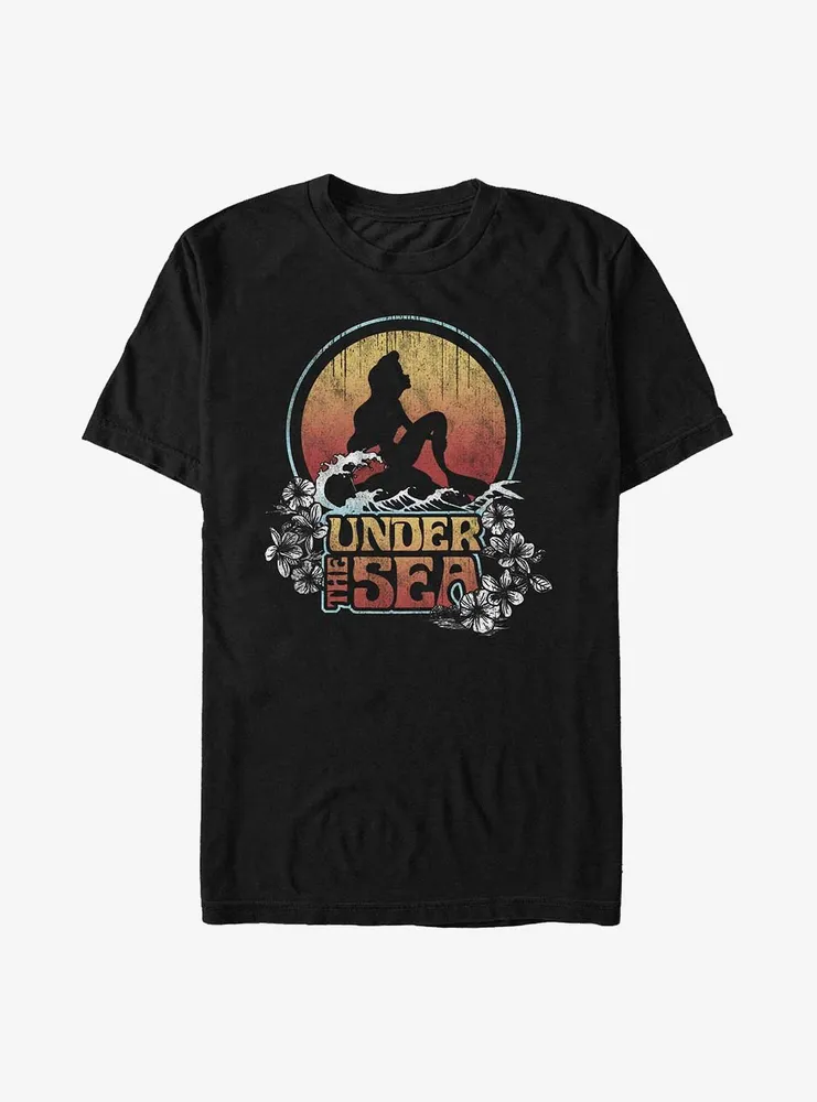 Disney The Little Mermaid Ariel Under Sunset T-Shirt