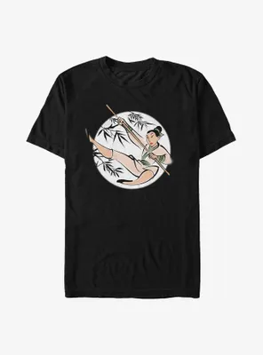 Disney Mulan Warrior Training Brush Painting T-Shirt
