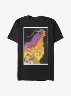 Disney Sleeping Beauty Maleficent Ablaze Poster T-Shirt