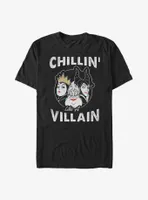 Disney Villains Chillin' Evil Queen, Ursula, and Maleficent T-Shirt