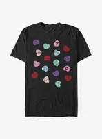 Disney Villains Evil Candy Hearts T-Shirt