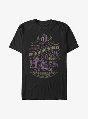Disney Villains Spinning Wheel Poster T-Shirt