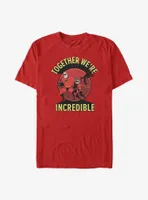 Disney Pixar The Incredibles Together We're Incredible T-Shirt