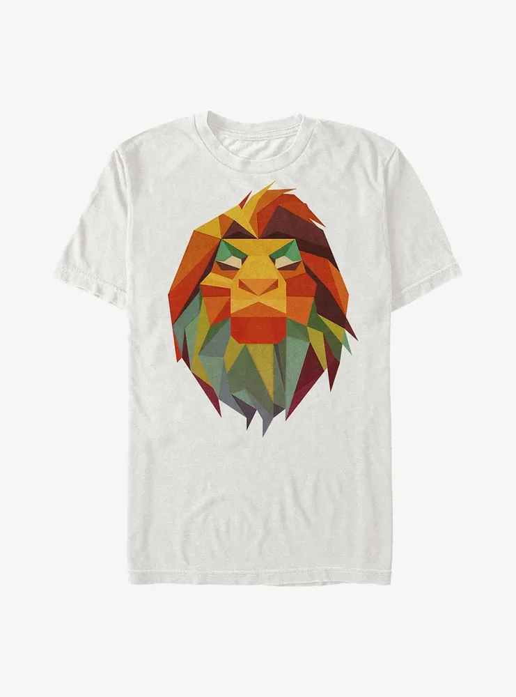 Disney The Lion King Geometric Simba T-Shirt