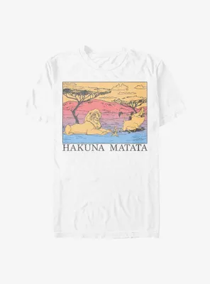 Disney The Lion King Hakuna Matata Sunset T-Shirt