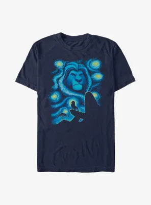 Disney The Lion King Starry Pridelands Mufasa and Simba T-Shirt